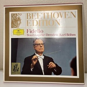 Beethoven 200th Anniversary Edition Vol.10 Fidelio KARL BÖHM DGG 3LP BOX MINT